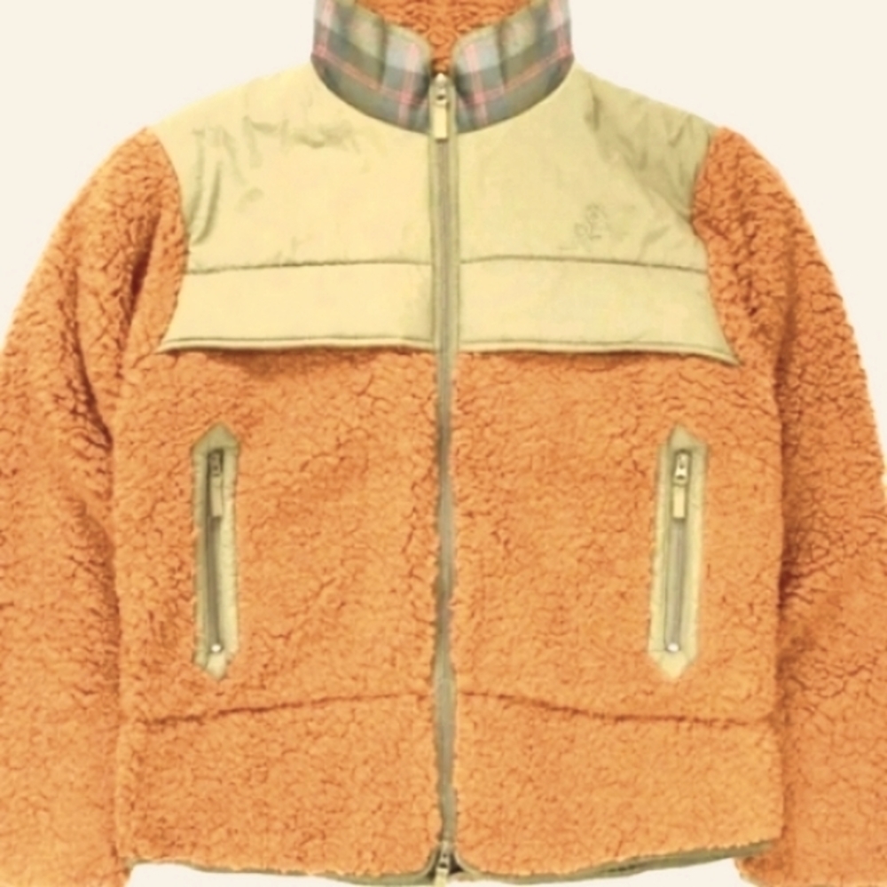 Manresa the Selkirk fleece jacket in earth NWOT
